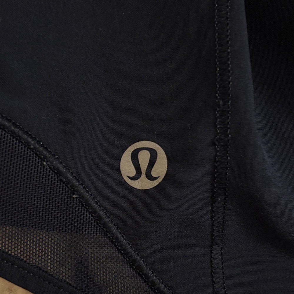 Lululemon Navy Blue Athletic Shorts - Picture 3 of 4